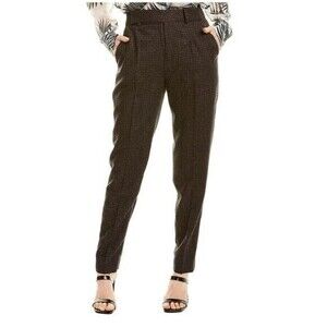 Equipment Warsaw Trouser Pants Women's Size 8 Wool Blend Ankle Tailored Workwear